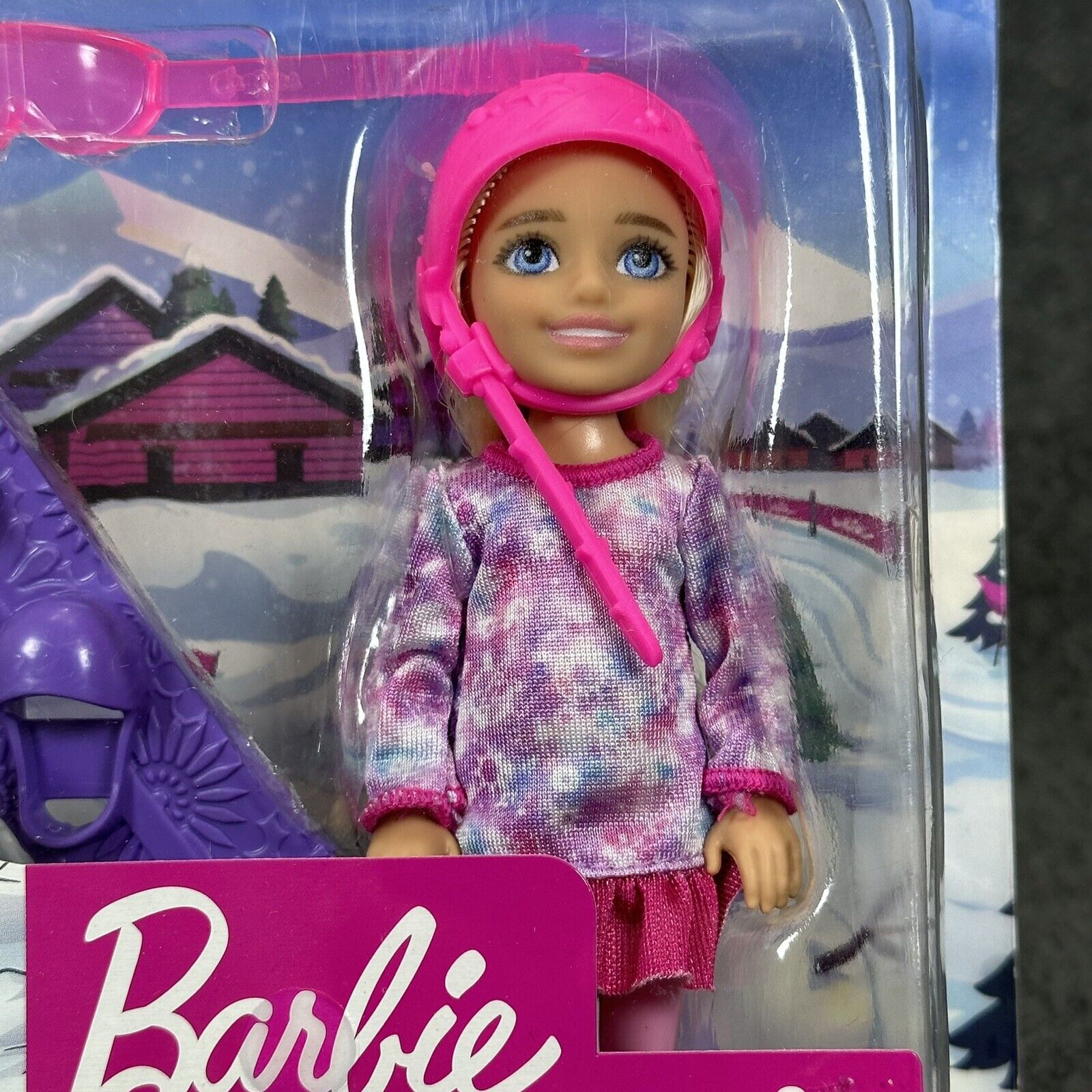 Barbie You Can Be Anything Chelsea Doll w/ Snowboard & Accessories - Brand New