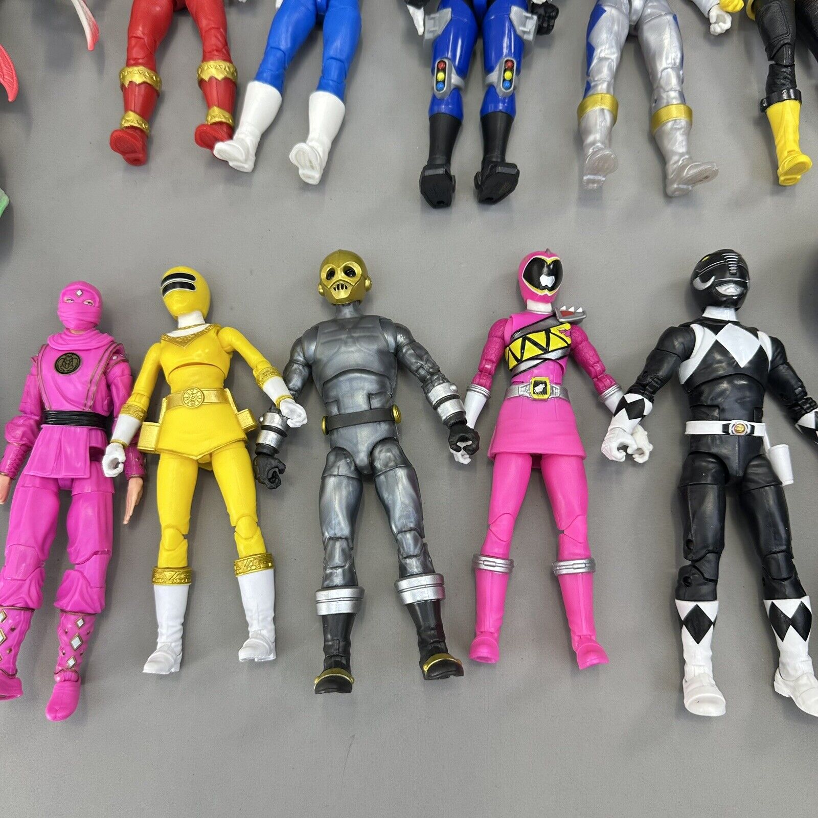 Lot of 13 Power Rangers Lightning Collection 6" Action Figures with Accessories