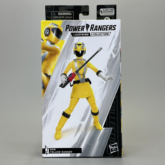 Hasbro Power Rangers Lightning Collection RPM Yellow Ranger 6" Action Figure