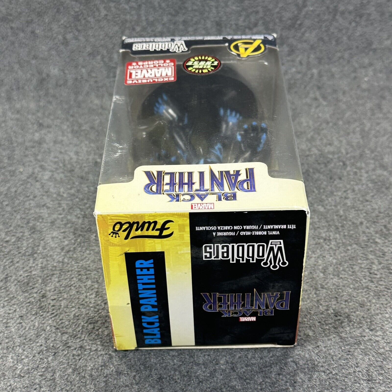 Funko Wobbler Black Panther Glow in the Dark Limited Chase Collector Corps