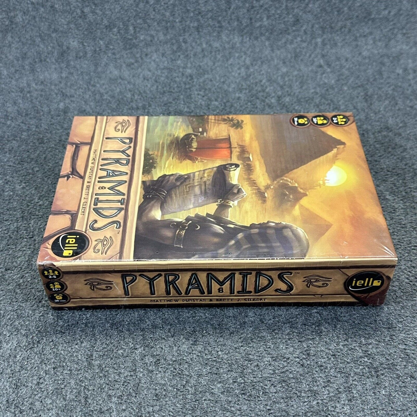 Pyramids Card Game By Iello Ancient Egypt Ages 10+ (2-5 Players) - New & Sealed