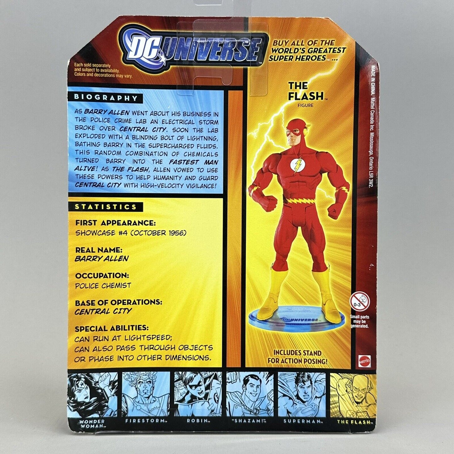 DC Universe Classics World's Greatest Super Heroes The Flash 6.5" Action Figure