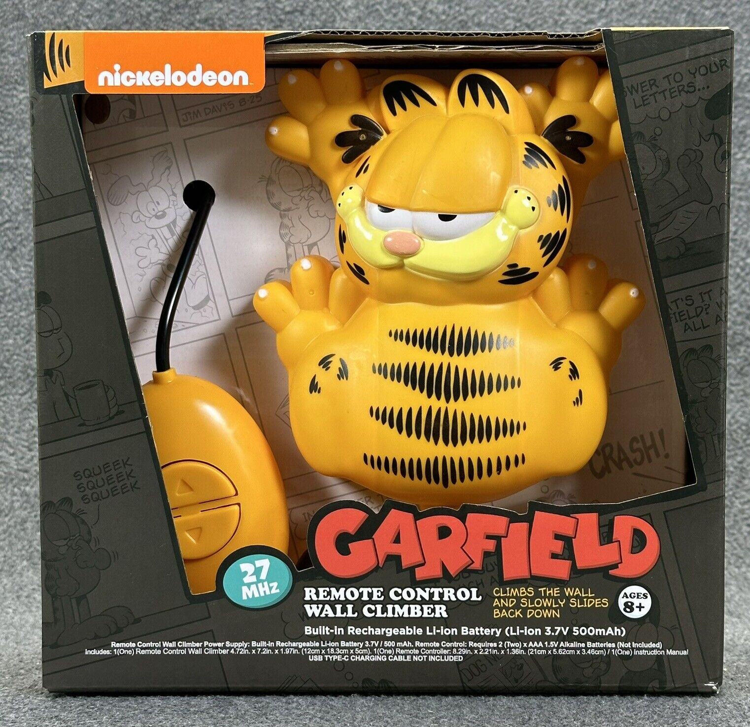 Garfield Remote Control Wall Climber RC Toy Nickelodeon - Brand New In Box