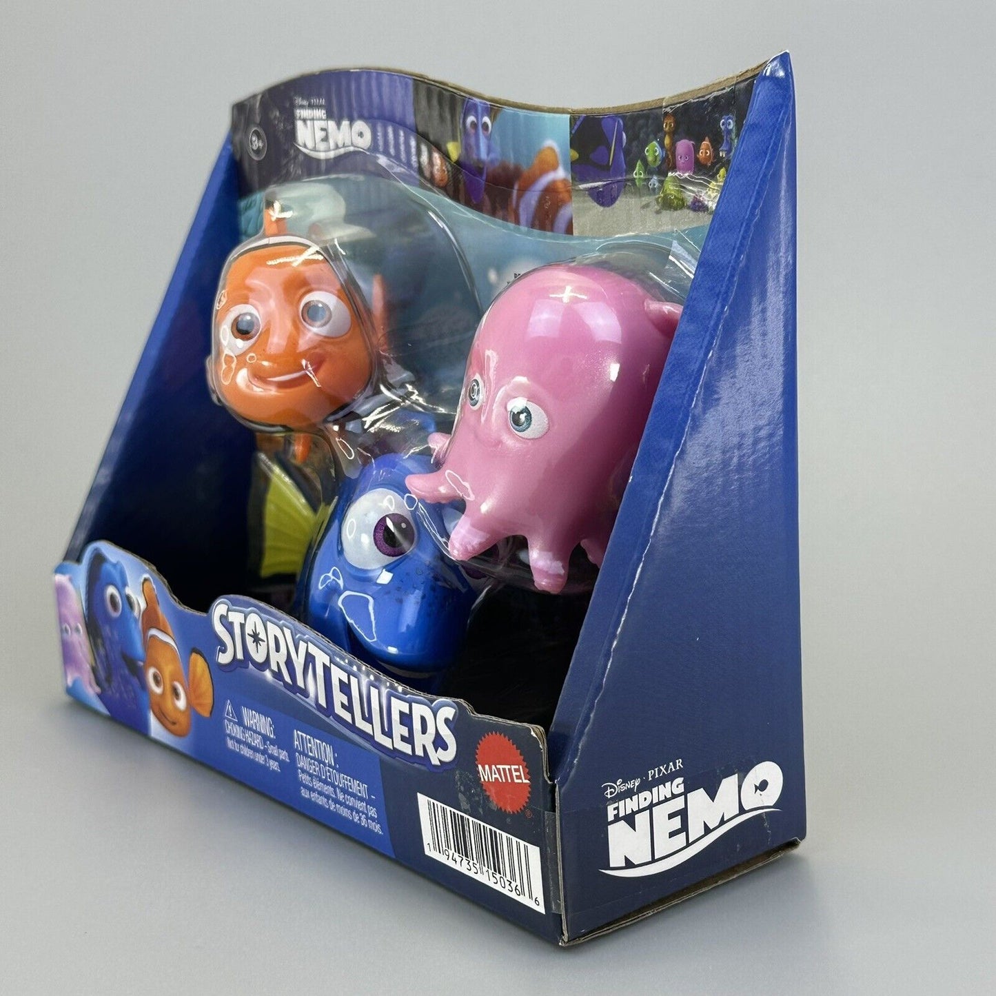 Disney Pixar Finding Nemo Storytellers Time for School 3-Pk Nemo, Dory & Pearl