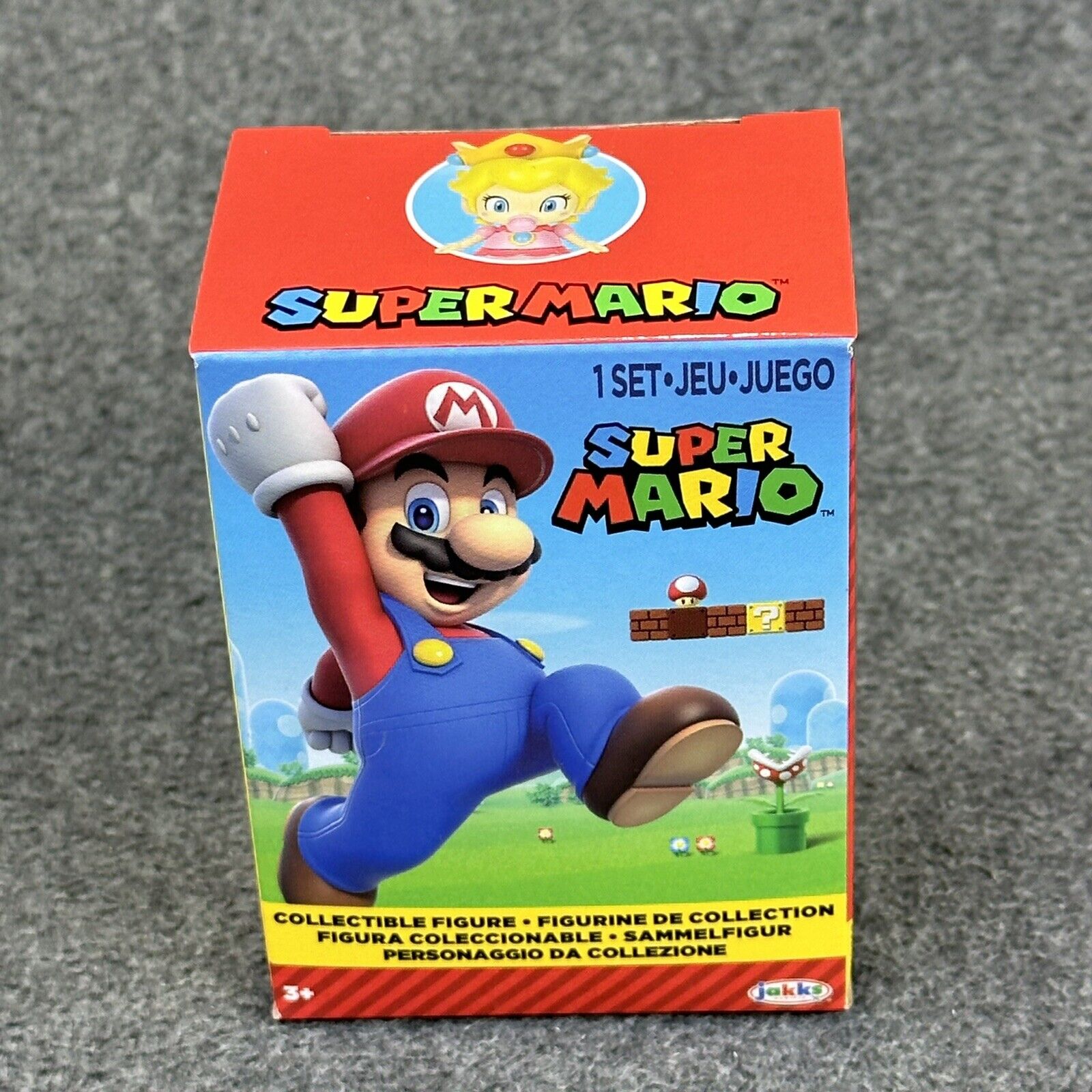 Super Mario Baby Peach 2.5" Action Figure CVS Box Jakks Pacific - Brand New