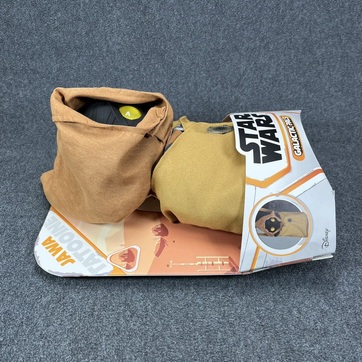 Star Wars Galactic Pals Baby Jawa 11" Plush Doll with Carrying Bag Mattel - New