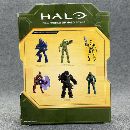 Halo Series 3-4 Master Chief Escharum Spartan Eva Grunts & Frederic 5" Figures