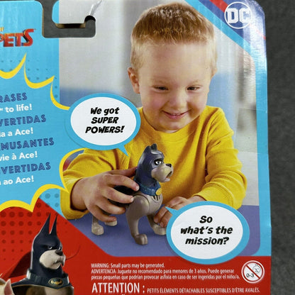 Fisher-Price DC League of Super Pets Talking Batman's Ace 15+ Phrases Brand New