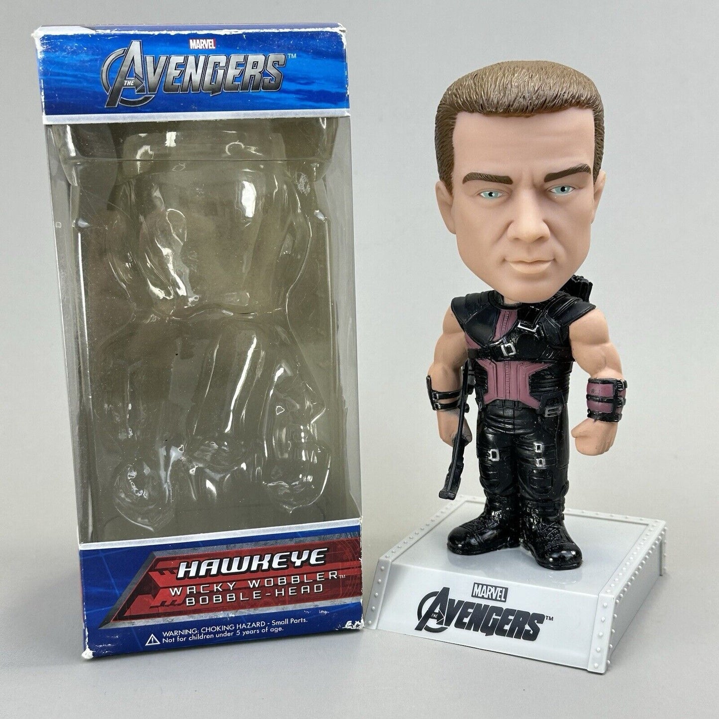 Funko Wacky Wobbler MCU Avengers Movie HAWKEYE 6" Vinyl Bubble Head Figure