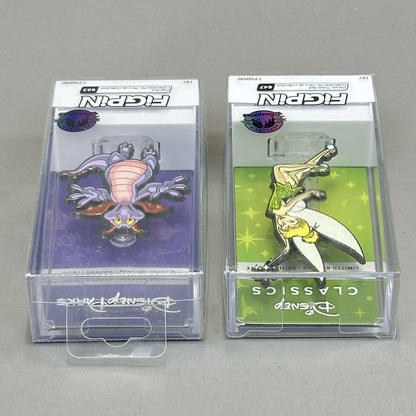 Disney Parks FIGPIN 683 Figment & 647 Tinker Bell Pins Limited Release Exclusive