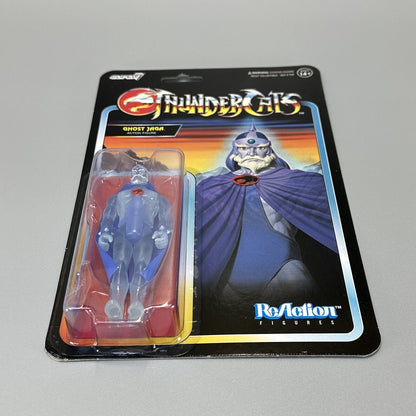 Super7 ReAction ThunderCats Ghost Jaga 3.75" Action Figure Retro Style Card New