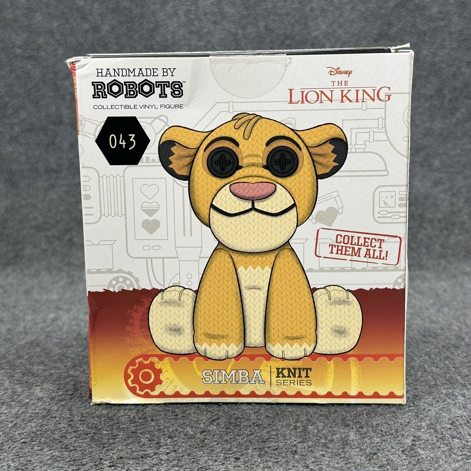 Handmade By Robots The Lion King SIMBA 5" Vinyl Collectible Figure HMBR #43