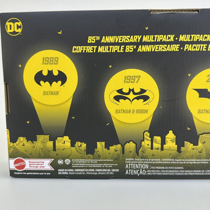 Imaginext DC Super Friends Batman 85th Anniversary Movie 4-Pack Figures - New