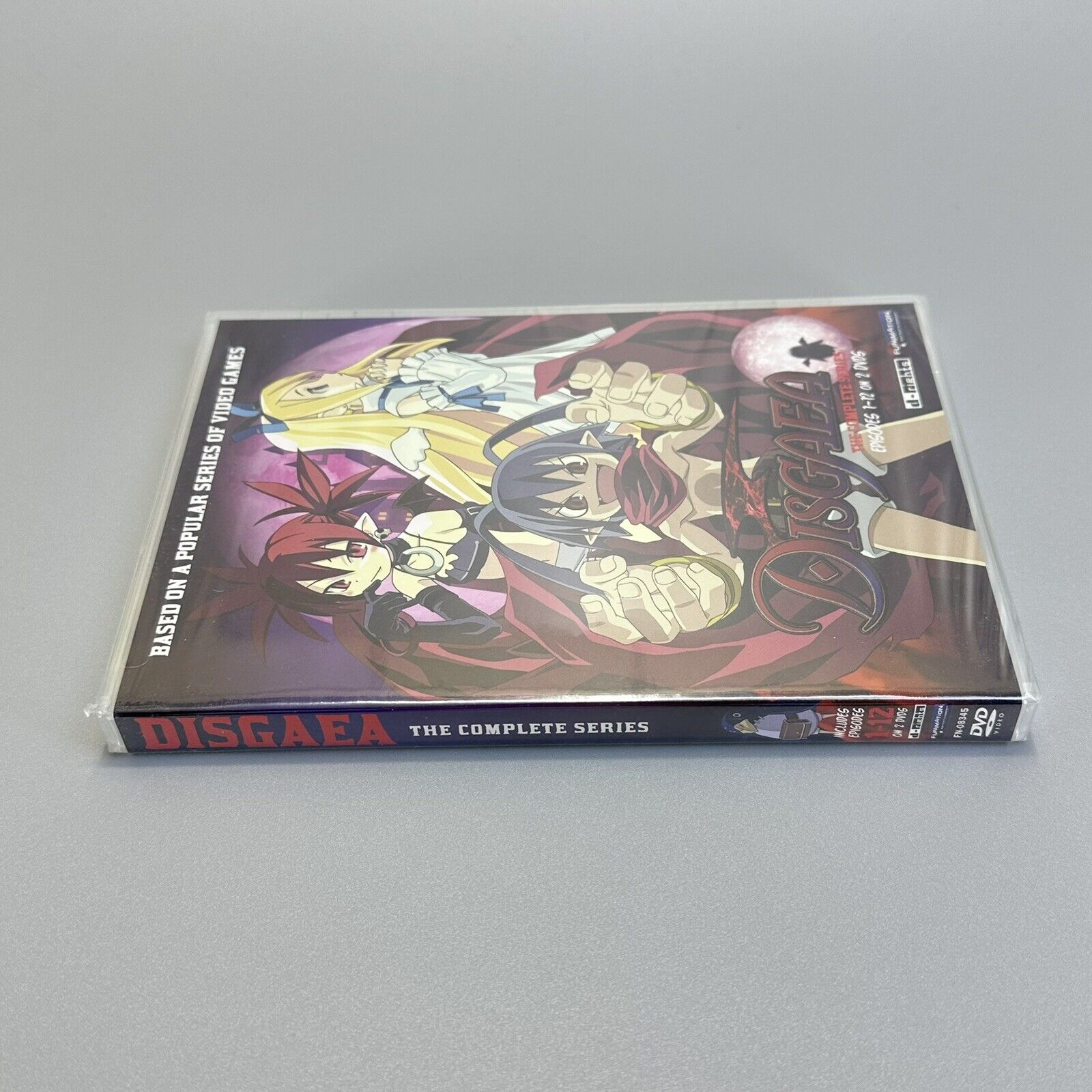 Disgaea: The Complete Series (DVD, 2011, 2-Disc Set) with Slip Cover - Sealed