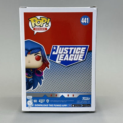 Funko Pop! Heroes Justice League Raven 441 Winter Convention 2022 - Damaged Box