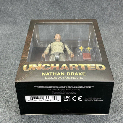 Uncharted Nathan Drake (Tom Holland) Deluxe 7” Action Figure Diamond Select New