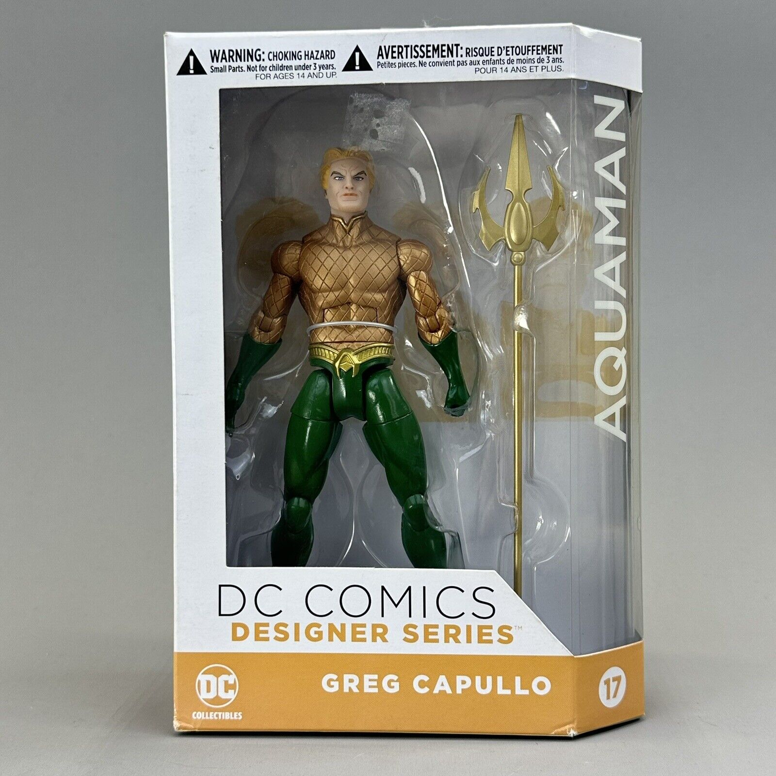 DC Designer Series Greg Capullo Aquaman 6.75" Action Figure - Sealed MIB