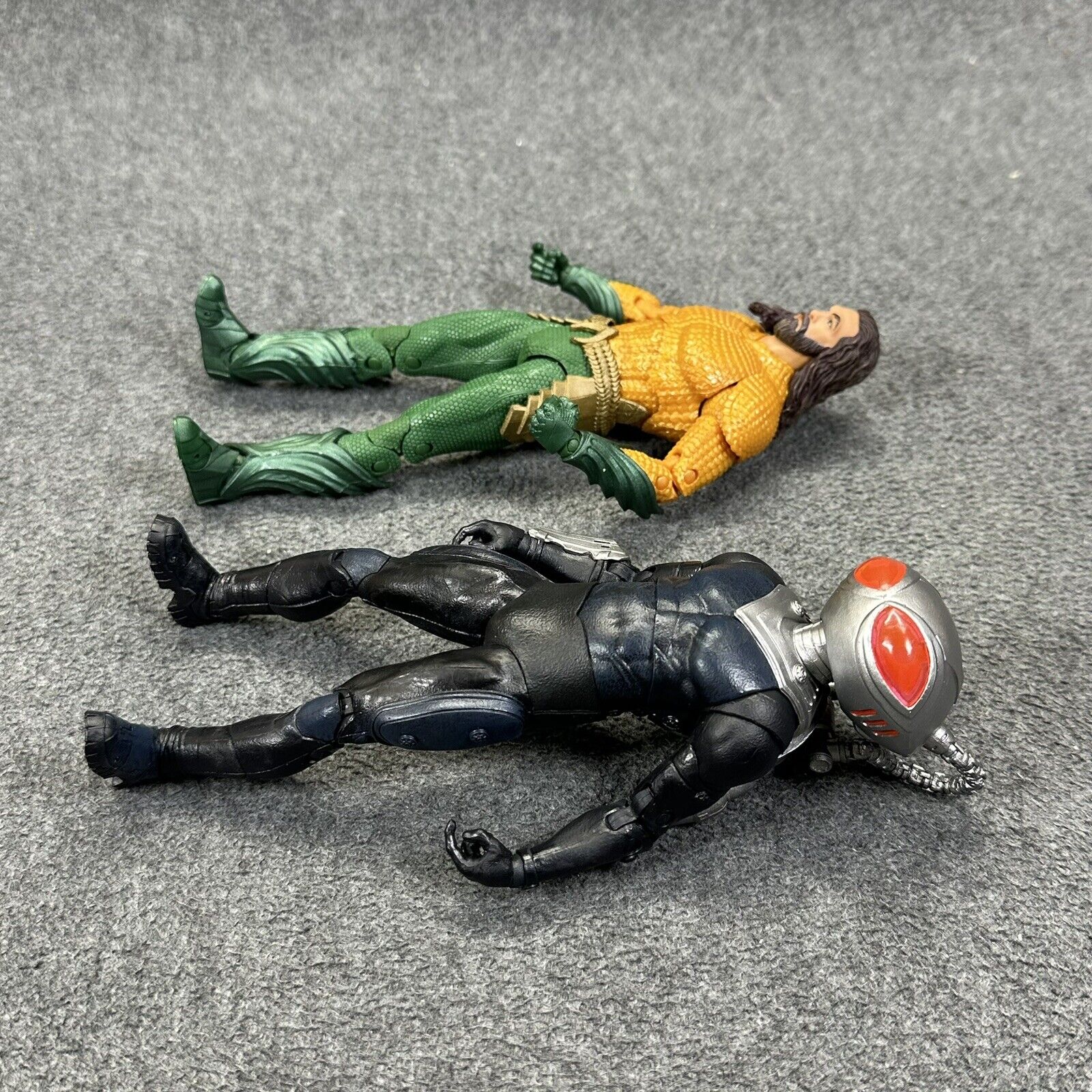 McFarlane DC Multiverse Aquaman 2 Black Manta & Aquaman 7" Action Figures Loose