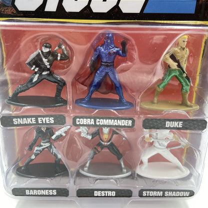 Jada Toys G.I. Joe Nano 1.75 inch Metalfigs Snake Eyes Action Figure Hasbro New