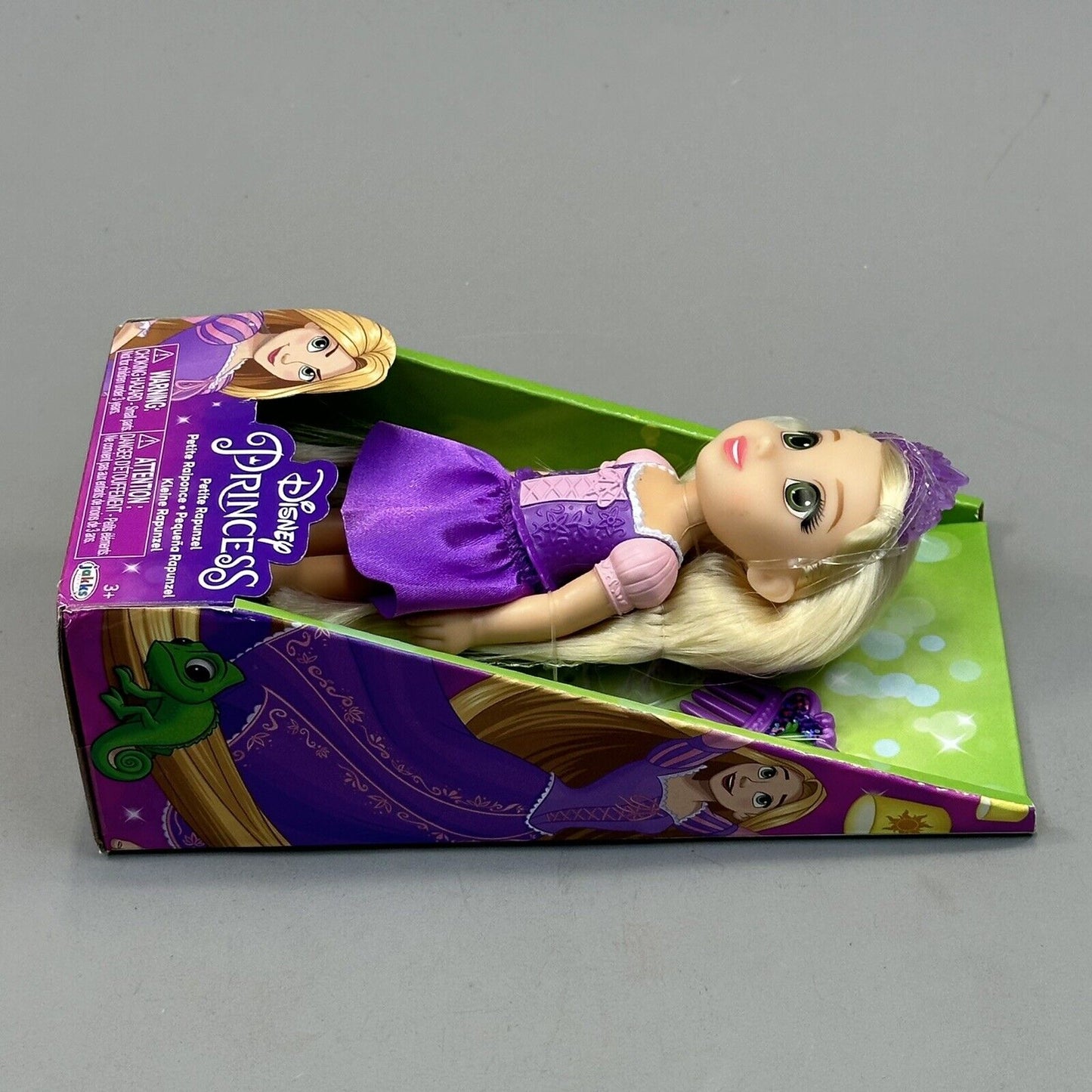 Disney Princess Petite Tangled Rapunzel 6" Doll w/ Comb Jakks Ages 3+ Brand New