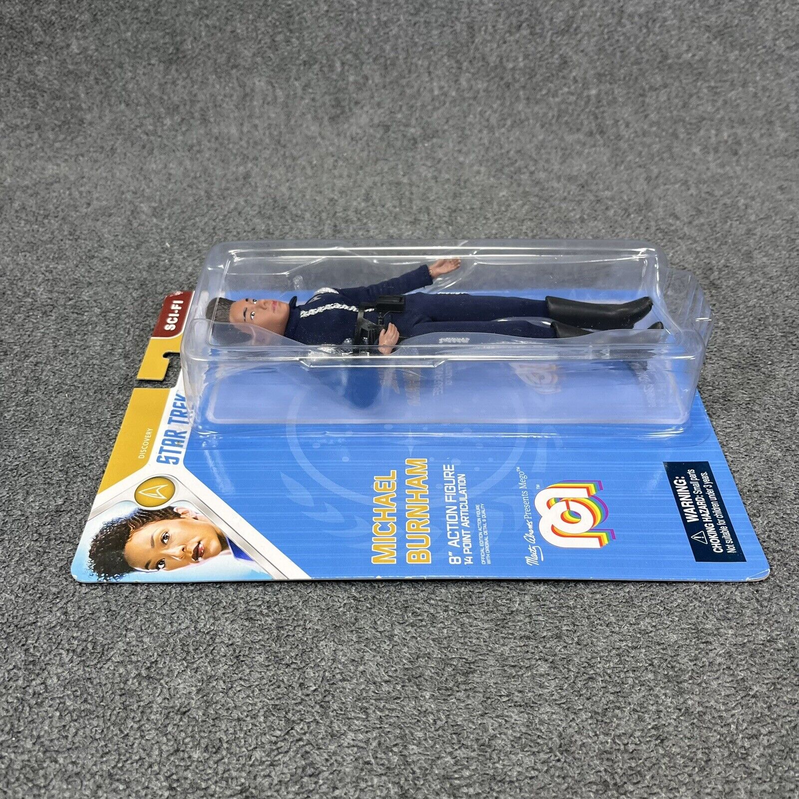 MEGO Star Trek Discovery Michael Burnham 8" Action Figure 62944 - Brand New