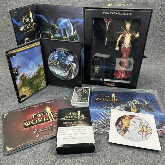 Two Worlds 2 Royal Edition Collectors Edition Statue, PC Game & Extras