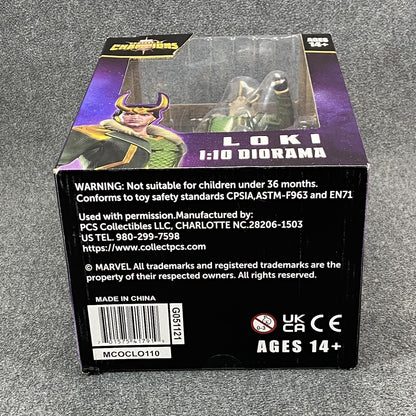 Marvel Gamer Verse Loki Contest Of Champions 1:10 Statue Diorama PCS - Brand New