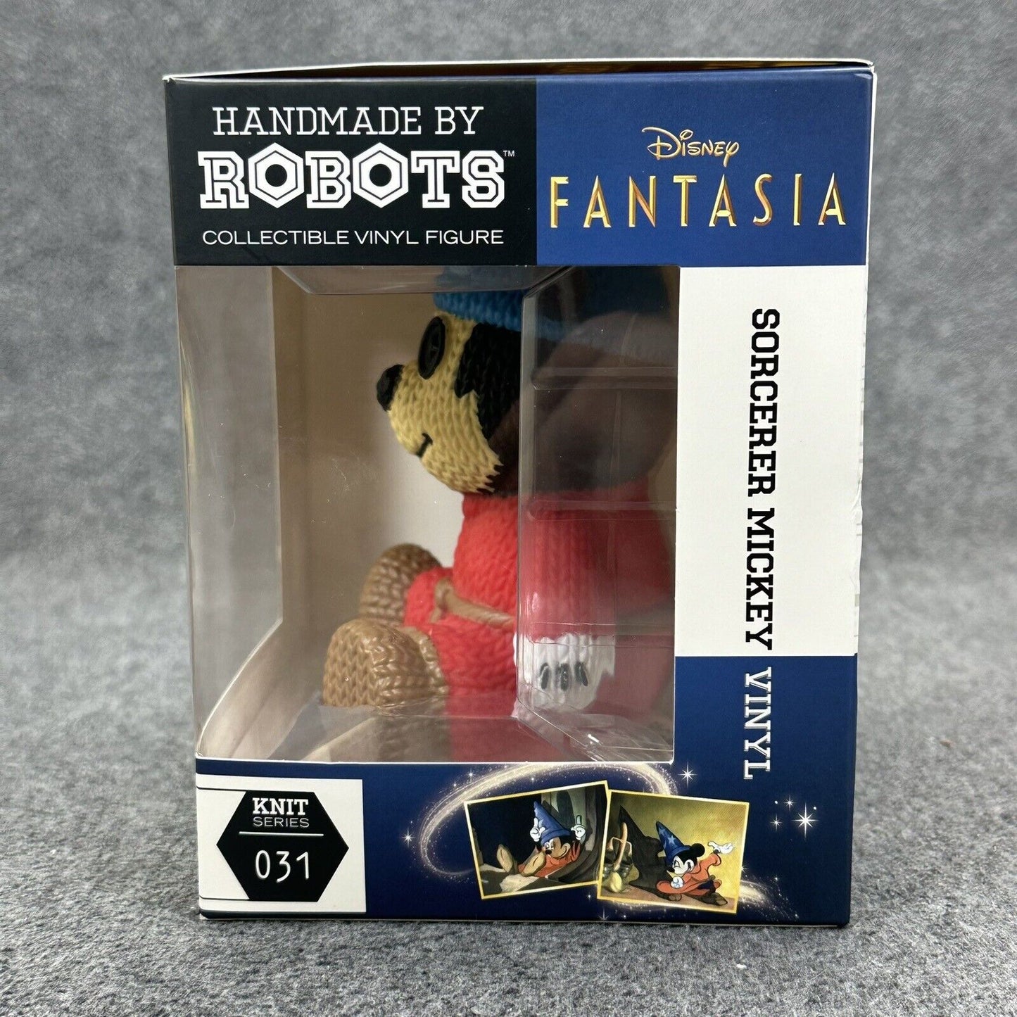 Handmade by Robots Disney #031 Sorcerer Mickey Vinyl Figure Fantasia Movie - New