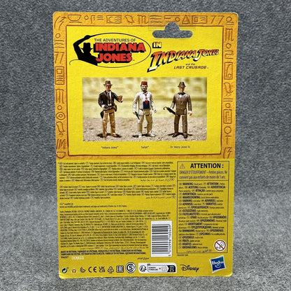 The Adventures of Indiana Jones Last Crusade Sallah 3.75" Action Figures Kenner