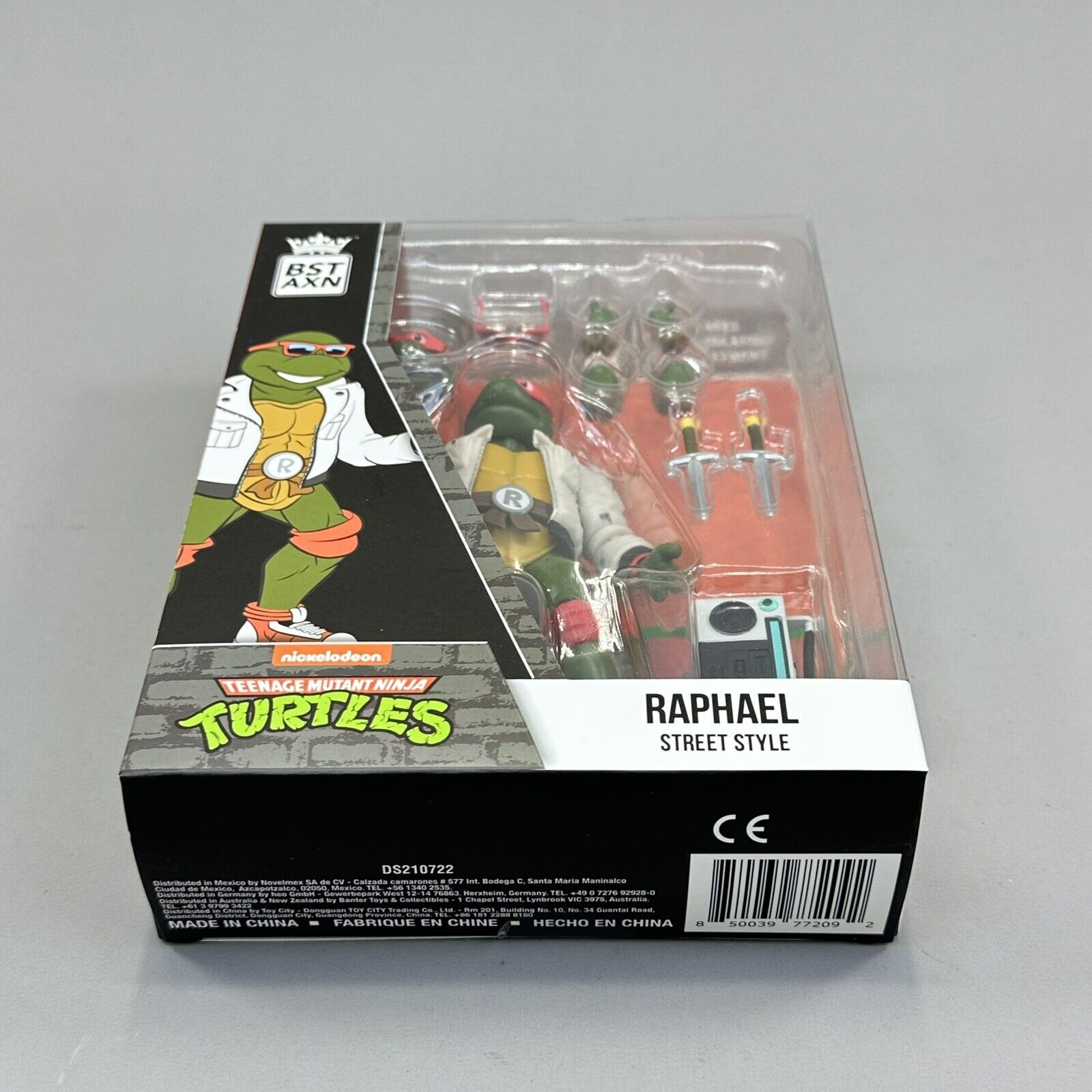 BST AXN Teenage Mutant Ninja Turtles TMNT Raphael Street Style 5" Action Figure