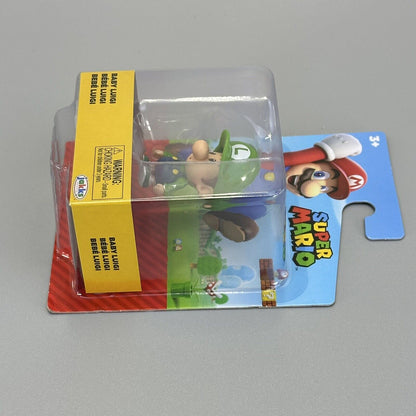 World of Nintendo Super Mario Baby Luigi 2.5" Figure Jakks 2024 - Brand New