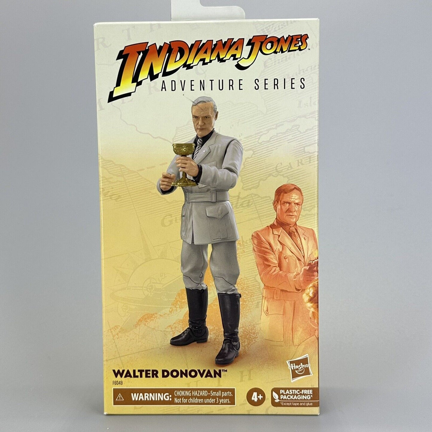 Indiana Jones Adventure Series The Last Crusade Walter Donovan 6" Action Figure