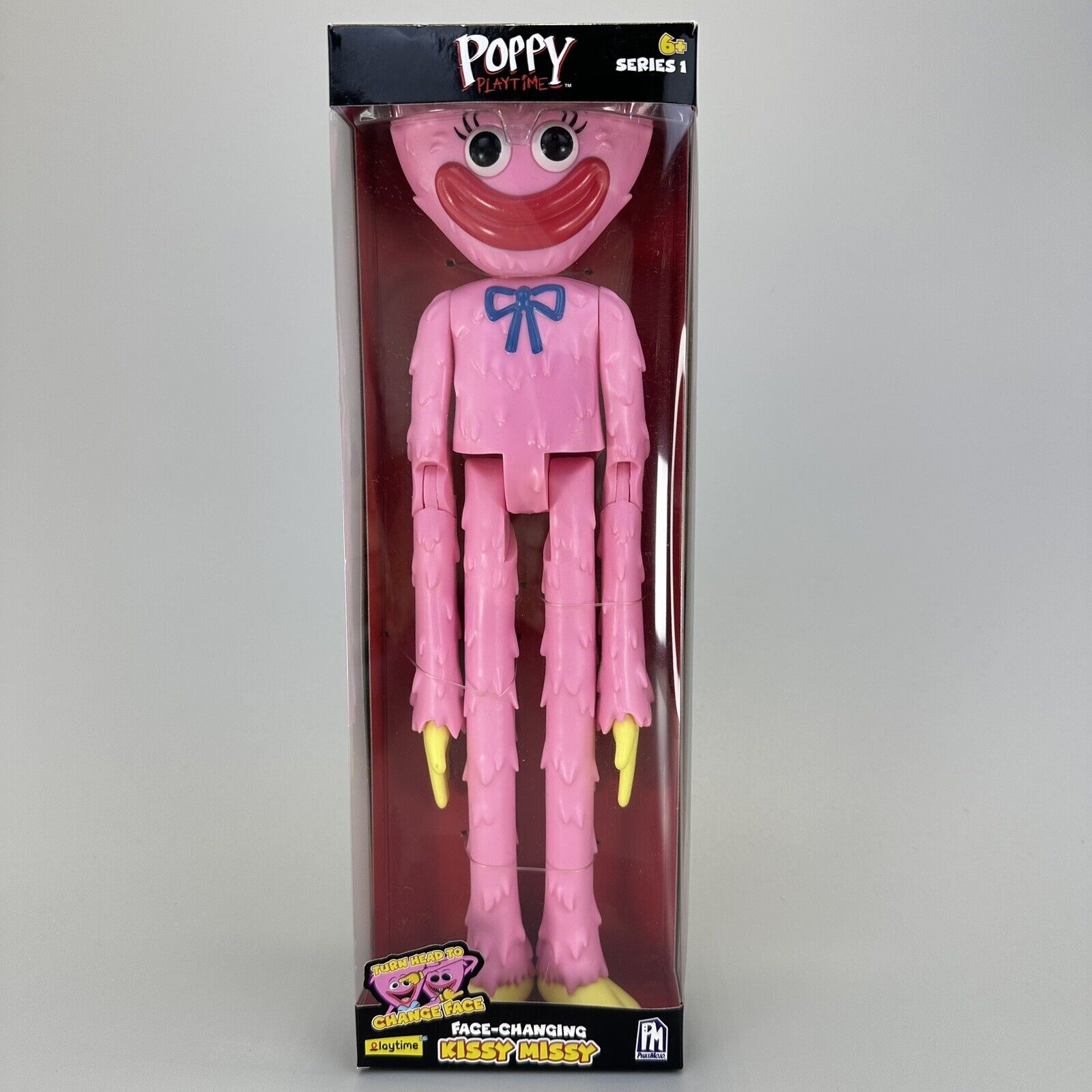 Poppy Playtime Kissy Missy Deluxe Face-Changing 12" Action Figure Series 1 New