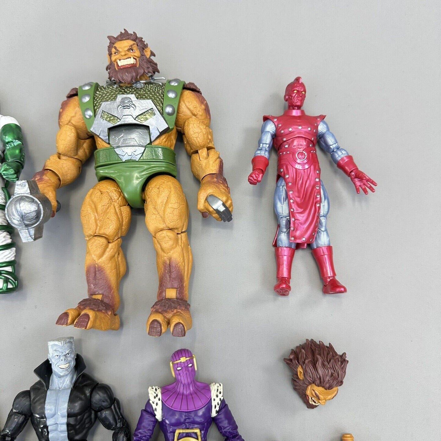 Lot of 6 Marvel Legends Villains 6" Action Figures Kang, Ulik, Baron Zemo & More