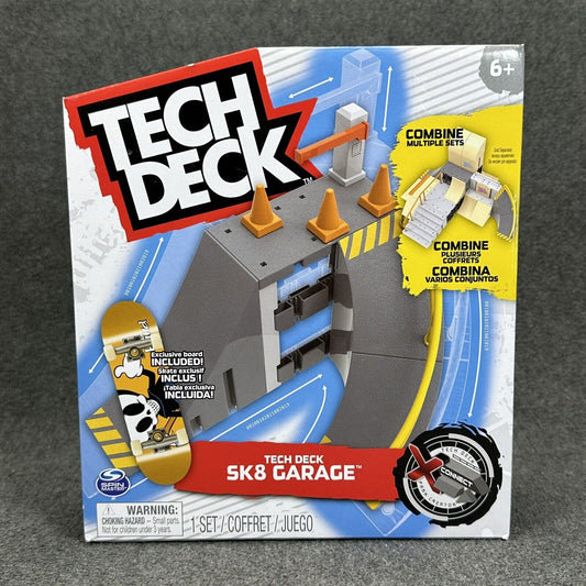 Tech Deck Skate SK8 Garage Park Set with Exclusive Blind Skateboard Spin Master