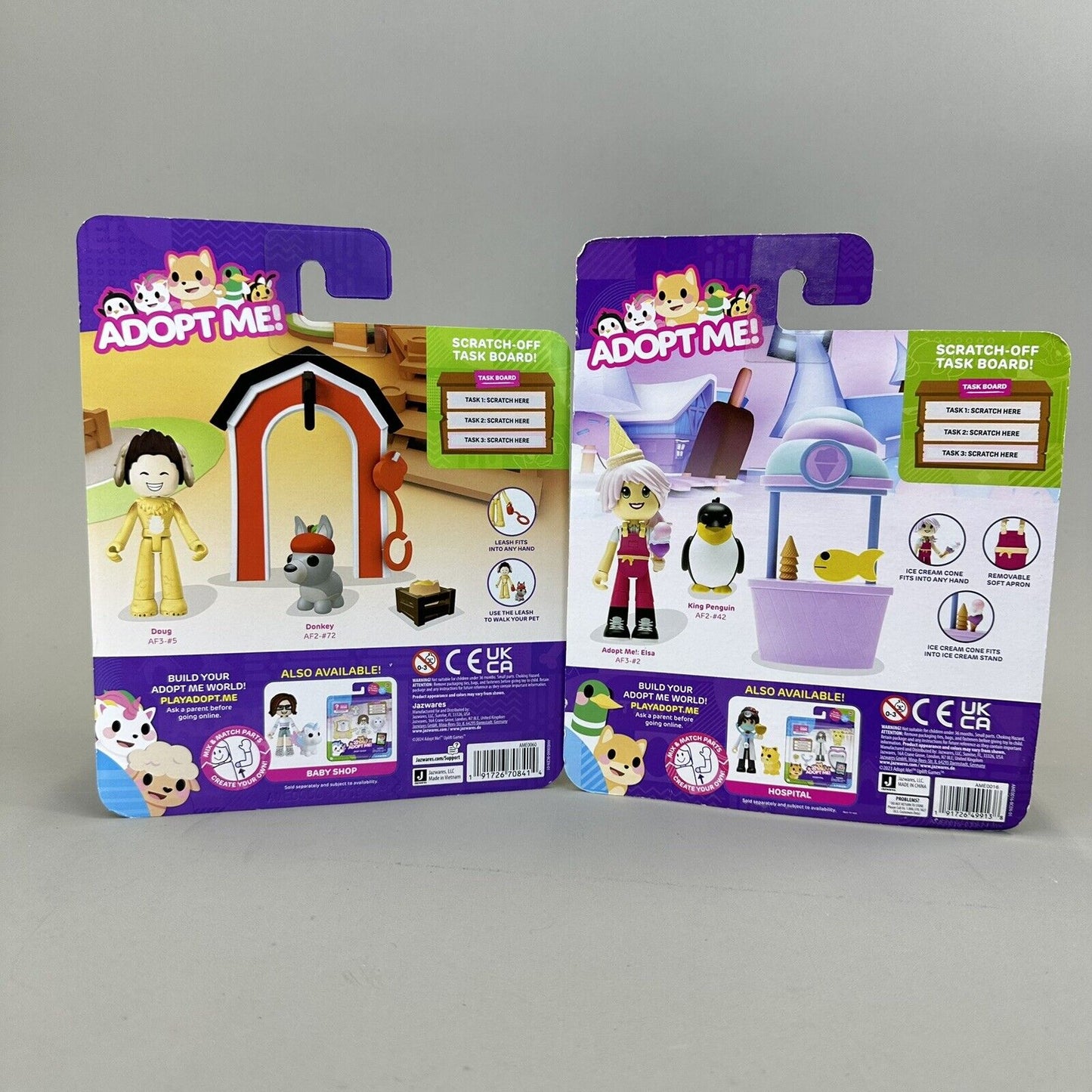 Roblox Adopt Me Ice Cream Parlour & Nursery Sets w/ Accessories & Virtual Codes