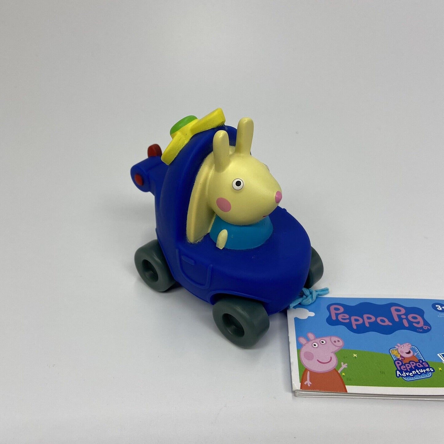 Peppa Pig Peppa’s Adventures 3" Tall Rebecca Bunny Helicopter - New with Tags