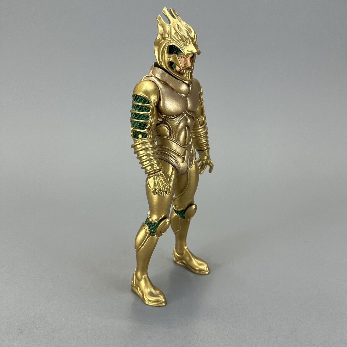 DC Direct Armory Series 1 Armored Gold Aquaman 7" Action Figure 2008