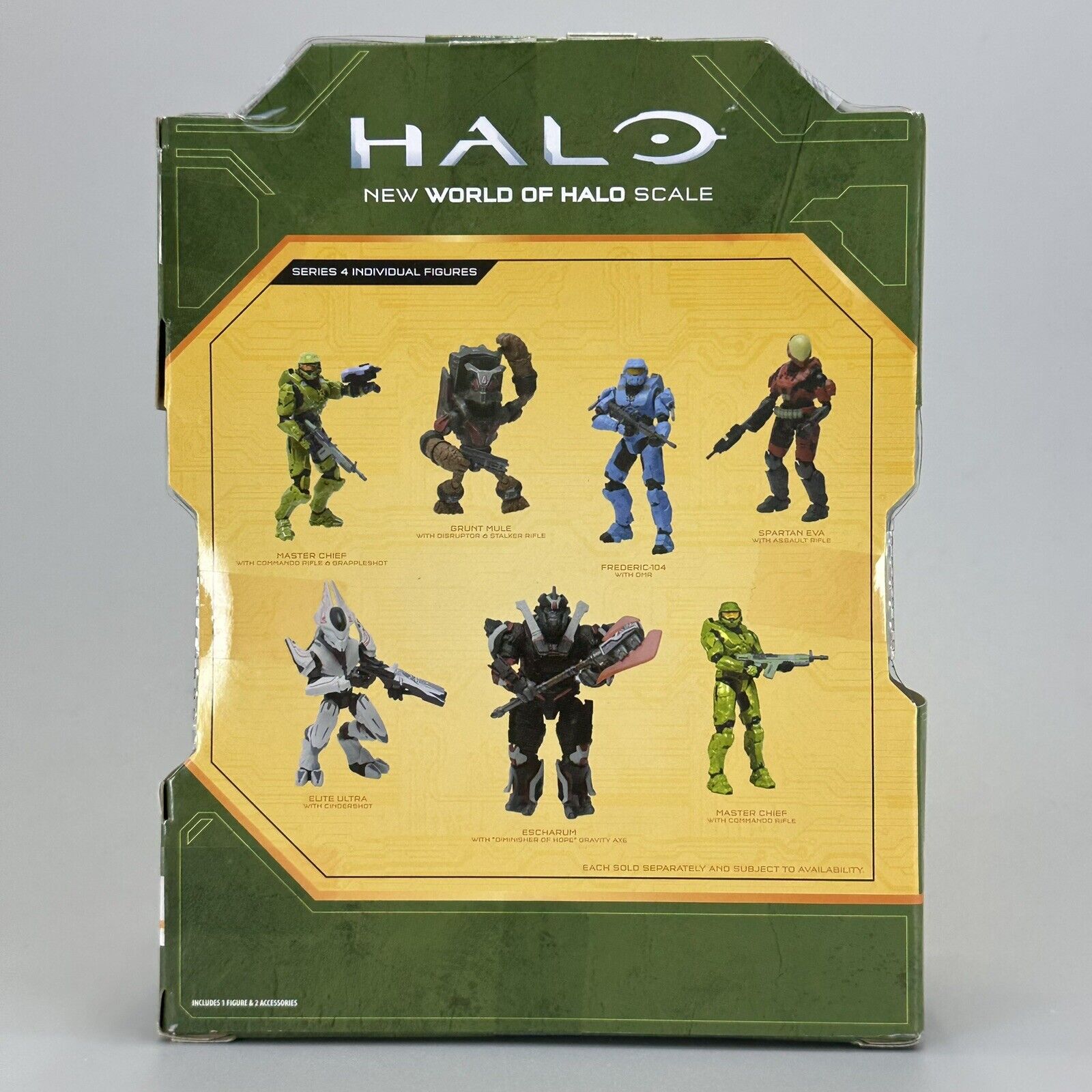 Halo Infinite Spartan EVA 4" Action Figure with Assault Rifle - Brand New