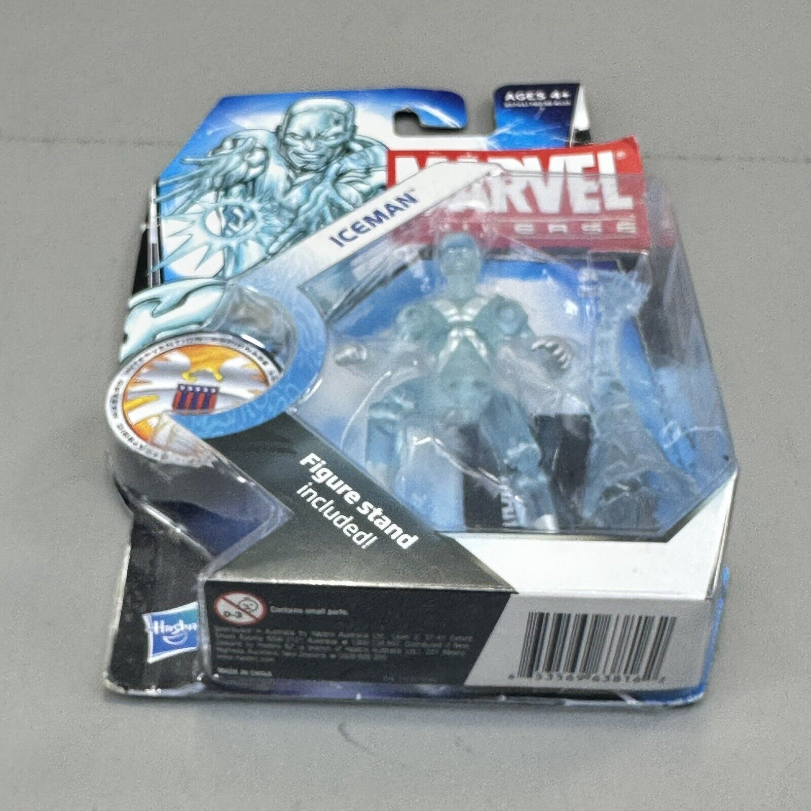 Hasbro Marvel Universe X-Men Iceman 3.75” Action Figure with Stand - Sealed