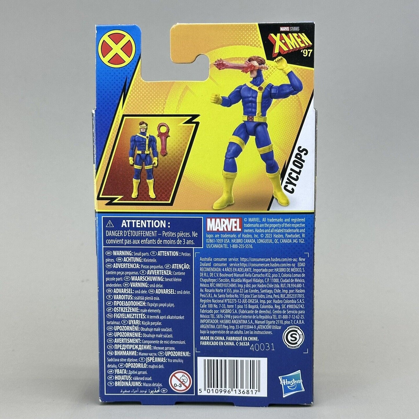 X-Men '97 Cyclops 4" Action Figure Hasbro Epic Hero Series - Brand New