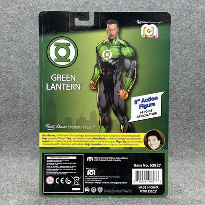 MEGO Heroes Green Lantern John Stewart 8" Action Figure 14 Points Articulation