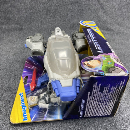 Imaginext Disney Lightyear Hyperspeed Explorer XL-01 Spaceship & Buzz Figure New