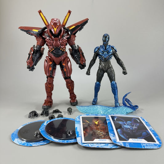McFarlane DC Multiverse Blue Beetle & Carapax Mega 7" Scale Movie Action Figures