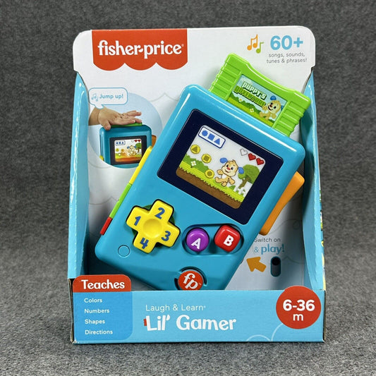 Laugh & Learn Lil’ Gamer Fisher Price Educational Musical Activity Toy - New