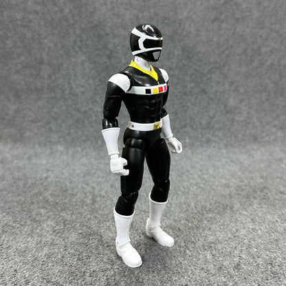 Power Rangers Space Black Ranger Legacy 6.5" Action Figure MMPR Morphin