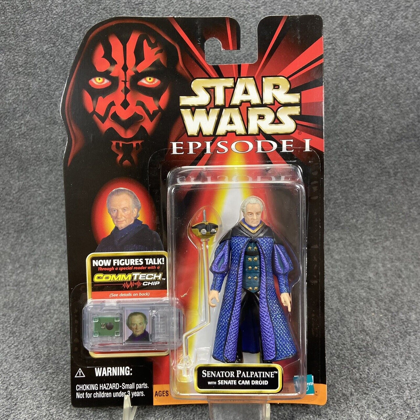 Hasbro Star Wars Senator Palpatine w/ Senate Cam Droid 3.75" Action Figure - New