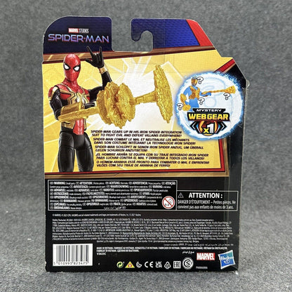 Hasbro Marvel Mystery Web Gear Integrated Suit Spider-Man 6" Action Figure New