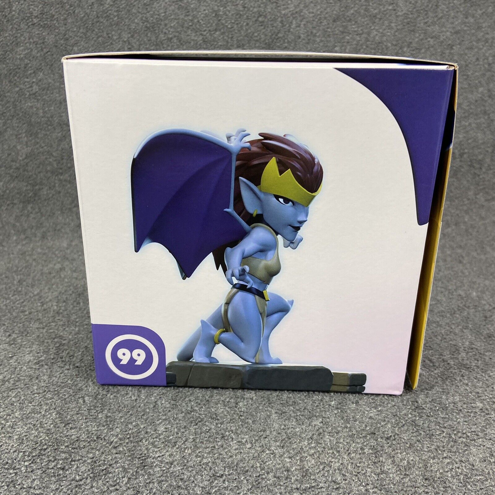 Gargoyles Demona Q-Fig Statue Disney Collectible 4.5" Figure Quantum Mechanix