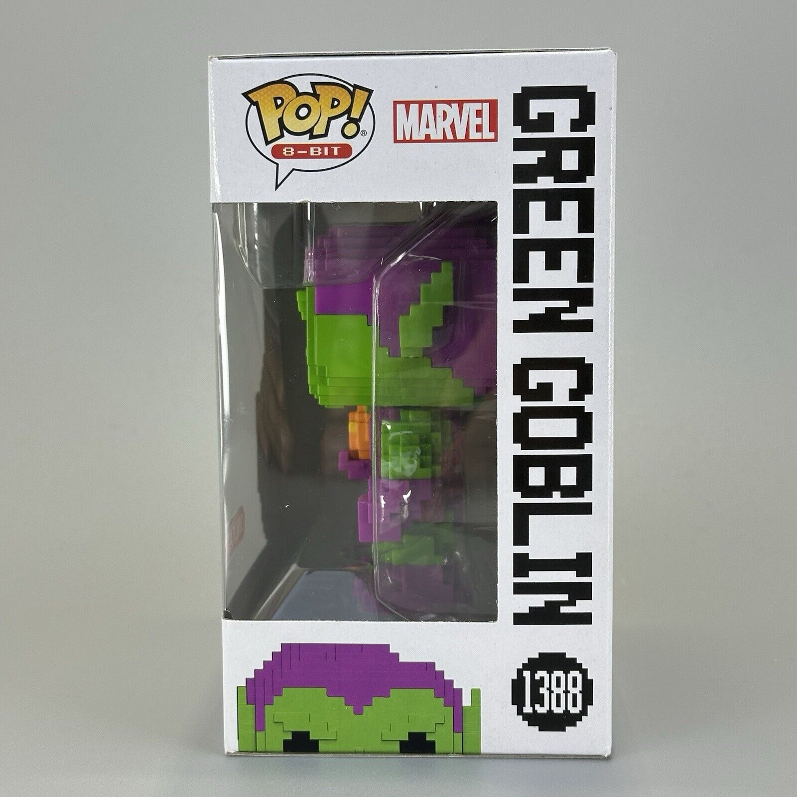 Funko Pop! 8-Bit Marvel Spider-Man Green Goblin #1388 Target Exclusive - New